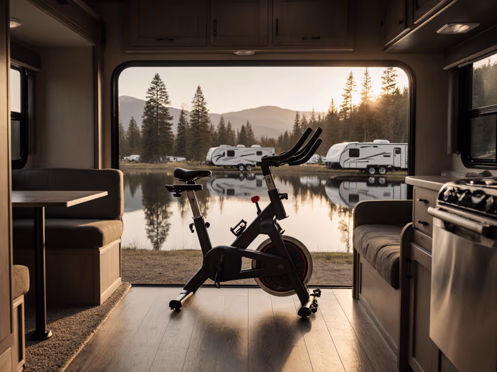 RV Exercise Bikes: Zero Vibration for Campers & Travelers